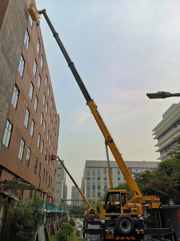 永兴桥梁施工必备！大吨位吊车出租选型经验分享