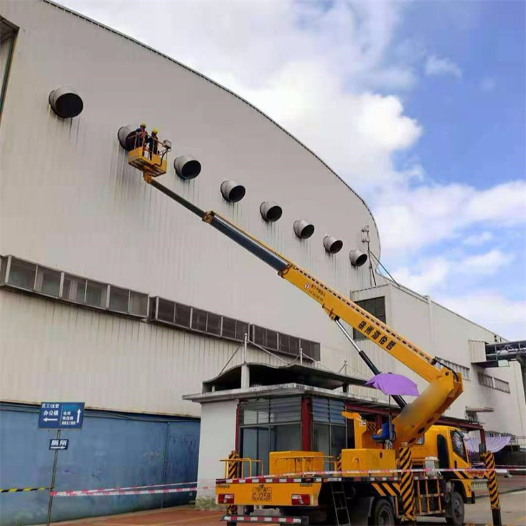 永兴高空作业车出租服务：专业广告牌安装解决方案